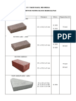 Jual Paving Block Surabaya 2018 (081-7676-4957)