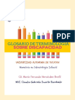 Glosario Sobre Discapacidad