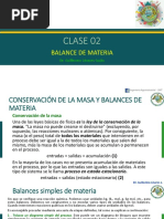 CLASE 02 FENÓMENOS DE TRANSPORTE