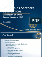 Estudio de Los Principales Sectores de La Economía de Guatemala EMPRESAS 2009