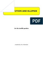 Substitution Ellipsis