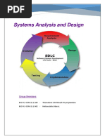 System Analysis and Design