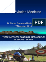 Basic Aviation Medicine: DR Firman Rachman Masjhur SPKP 17 November 2014