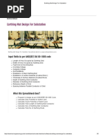 Earthing Mat Design For Substation