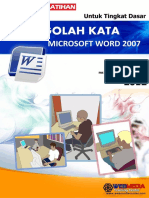 Microsoft Word 2007 ( Untuk Tingkat Dasar )