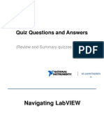LabVIEW Quiz Answers