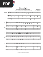 Himno de La Alegria para Clarinete y Piano PDF