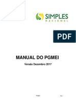 Manual do PGMEI - Sistema de apuração e geração de DAS para MEI