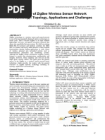 A Survey of Zigbee Wireless Sensor Network Technology: Topology, Applications and Challenges