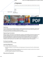 Everyday Polymers - Lesson - WWW - Teachengineering PDF