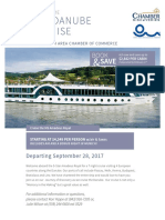 Amazing Danube River Cruise: Departing September 28, 2017