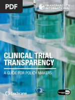 Clinical Trial Transparency (TranspariMED 2017) 20171212
