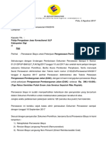 Surat Penawaran Biaya PDF