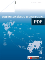 Boletín POstal Perú 2016