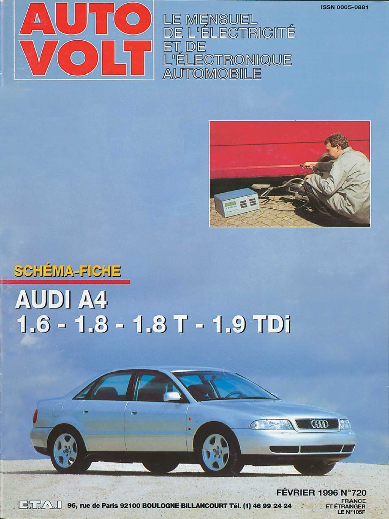 Manual Electricidad Audi-A4-Tdi PDF | PDF | Allumage | Suspension ...