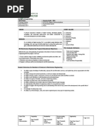 College of Engineering Document Course Code / Title