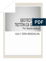 Aula2-Teoria Geosinclinal