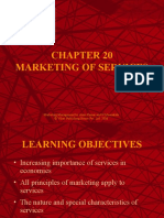 18281337 CHAPTER 20 Service Marketing PPT