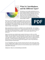 What Is Colorblindness and The Different Types?