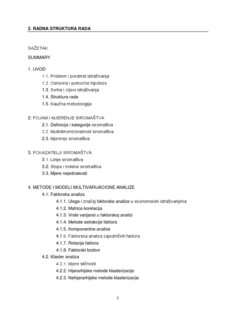 Prijava Rada PDF | PDF