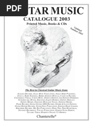 212200643 Catalogo Chanterelle Pdf Johann Sebastian Bach Elements Of Music