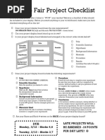 Science Fair Display Board Guide | PDF | Art