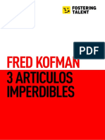 FredKofman Articulos Imperdibles PDF
