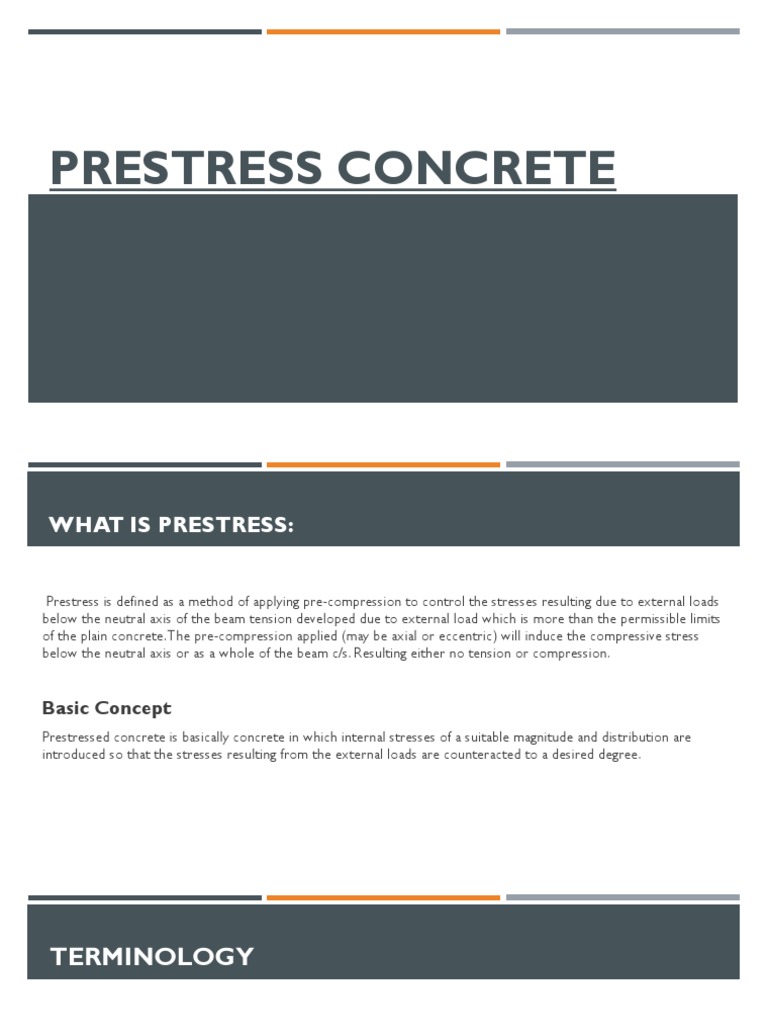 Prestressed Concrete | PDF | Prestressed Concrete | Composite Material