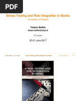 Stress Testing and Risk Integration in Banks: University of Passau