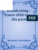 Broadcasting - Enero 2018-1ra y - Recursos Teocrat
