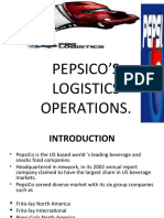 PepsiCo's Distribution Channels and Logistics Operations