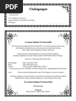 Contoh Surat Untuk Walikota Berupa Undangan Resmi