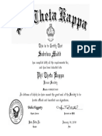 membership certificate for pdf copy