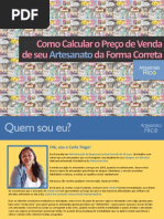 Como Calcular o Preço de Venda de Seu Artesanato Da Forma Correta