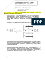 Taller Dos de Resistencia de Materiales 2018 I