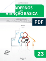 Caderno nº. 23 - Saúde da Criança;