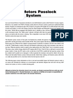 1047 General Motors Passlock Anti-Theft System PDF