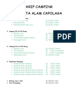 Tarif Camping Dicapolaga