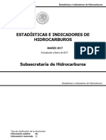 Estadisticas e Indicadores de Hidrocarburos