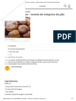 Receita de Sonhos Recheados - Receita de Máquina de Pão - Receitas Do Allrecipes Brasil