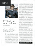 Myth of The New Cold War: Essay
