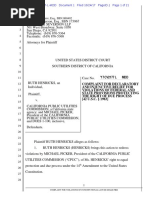 Aguirre and Severson Filing for Ruth Henricks 2007 Wildfire Case