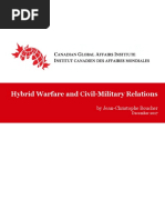 Hybrid Warfare and Civil-Military Relations