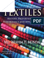 Textiles - History, Properties and Performance and Applications (Gnv64)