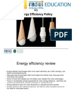 Energy Efficiency Policy: Dr. Paul Komor