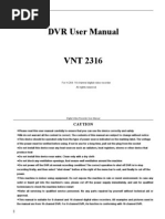 VNT 2316 Manual English