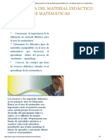 IMPORTANCIA DEL MATERIAL DIDÁCTICO EN EL ÁREA DE MATEMÁTICAS - MATERIAL DIDÁCTICO PARA MPCL.pdf