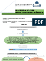 ESTRUCTURA SOCIAL DE LAS SOCIEDADES CONTEMPORANEAS