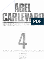 Abel Carlevaro - Caderno 4 - Técnica Mão Esquerda (Conclusão) PDF