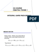 AE 2101 Matematika Integral Garis